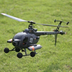 Remote controlled cars and helicopters
